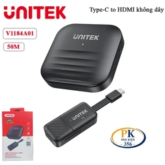 Bộ chuyển USB-C sang HDMI không dây 50M Unitek V1184A01