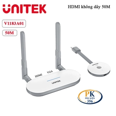Bộ truyền HDMI không dây 50M Full HD Unitek V1183A01