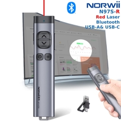 Bút Trình Chiếu Bluetooth Kỹ Thuật Số Spotlight dùng cho tivi led Norwii N97S 64G laser xanh