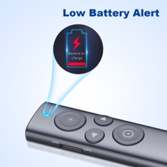 Bút Trình Chiếu Spotlight Norwii N95Spro Laser Đỏ với Bộ Nhớ 32GB