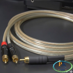 Dây chia AV RCA 1 ra 2 DIY  đực sang 2 đực – Lõi đồng OFC 4N, dài 0.5m – 5m