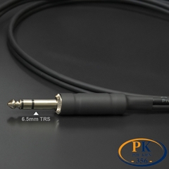 Cáp chuyển 6.35mm TRS sang 2 AV RCA  – Dây 6.5 ly ra 2 hoa sen OFC, dài 0.3m đến 20m