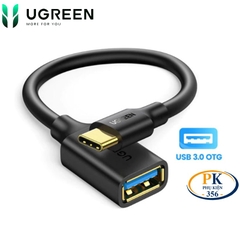 Cáp chuyển OTG USB-C sang USB 3.0 Ugreen US154 – Chính hãng, tốc độ cao