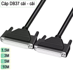 Cáp COM DB37 2 đầu cái dài 1.5M đến 10M