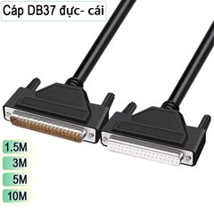 Cáp COM DB37 nối dài 2 đầu đực cái dài 1.5M đến 10M