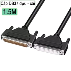 Cáp COM DB37 nối dài 2 đầu đực cái dài 1.5M đến 10M