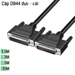 Dây cáp COM DB44 2 đầu đực  cái dài 1.5M đến 10M