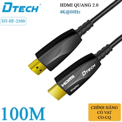 Cáp HDMI sợi quang 2.0 chính hãng Dtech dài từ 2M đến 100M DT-HF