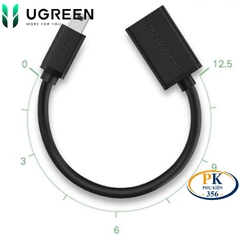 Cáp chuyển đổi Mini USB sang USB cái Ugreen US249 (10383) – Hỗ trợ OTG, kết nối linh hoạt cho thiết bị đời cũ