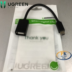 Cáp chuyển đổi Mini USB sang USB cái Ugreen US249 (10383) – Hỗ trợ OTG, kết nối linh hoạt cho thiết bị đời cũ