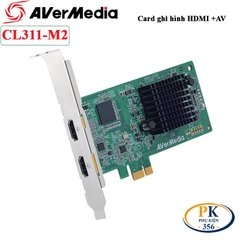 Card ghi hình HDMI AV S-video component Avermedia CL311-M2