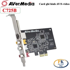 Card ghi hình bắt hình máy siêu âm, nội soi AV S-video Avermedia C725B