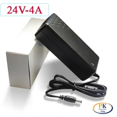 Bộ Nguồn Adapter DC 24V 4A 96W YU-2404 – Jack DC 5.5×2.5mm, Chống Nhiễu, Ổn Định