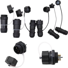 Đầu Cút Nối Dây Điện Chống Nước IP68 Lắp Bảng Điều Khiển ZSJ M12-FP Dùng Cho Dây 2–8 Lõi Chính Hãng