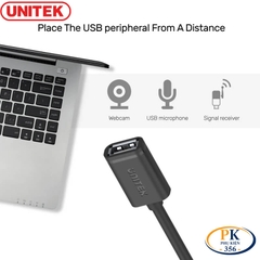 Dây Cáp USB 2.0 Nối Dài AM – AF Chính Hãng Unitek (1M–10M) – Hàng Cao Cấp