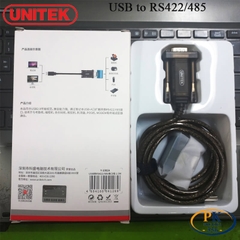 Cáp chuyển Serial USB sang RS422/RS485 Unitek Y-1082A dài 1.5M chính hãng