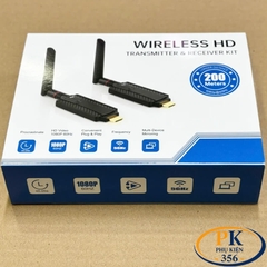 Bộ Chia HDMI Không Dây 1 Ra 2 WL084 200m 1080P60Hz Băng Tần Kép 2.4G/5G