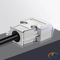 Dây cáp RS232C DB9 nối chéo 2 đầu đực Null Modem 28AWG vỏ thép dài 0.5M-40M