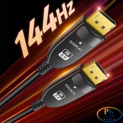 Dây DisplayPort 1.4 Sợi Quang 8K (10M–100M) – Cáp DP Fiber Optic 4K@144Hz Cao Cấp PKDP14