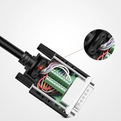 Đầu bấm COM DB15 chân đồng chính hãng HD-Link YL-SCD-15M YL-SCD-15F