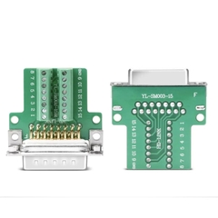 Đầu bấm COM DB15 chân đồng chính hãng HD-Link YL-SCD-15M YL-SCD-15F