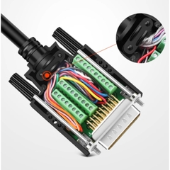 Đầu bấm DB26 cái chân đồng vỏ ốp nhựa HD-Link YL-SCC-26F