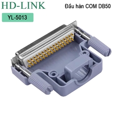 Đầu hàn DB50 đực vỏ ốp nhựa cao cấp HD-Link YL-5013M