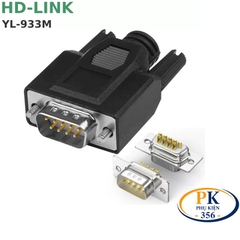 Cáp chuyển DB9 dương sang DB15 dương 3 hàng DB9 Male to DB15 Male dài 1M đến 5M (DIY theo yêu cầu)