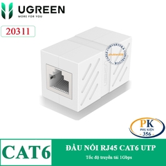 Đầu nối mạng lan RJ45 CAT6 2 đầu âm Ugreen NW114 20390