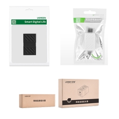 Đầu nối mạng lan RJ45 CAT6 2 đầu âm Ugreen NW114 20390