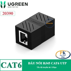Đầu nối mạng lan RJ45 CAT6 2 đầu âm Ugreen NW114 20390