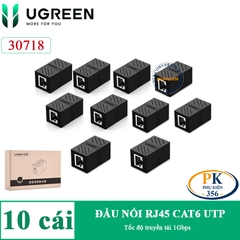 Đầu nối mạng lan RJ45 CAT6 2 đầu âm Ugreen NW114 20390