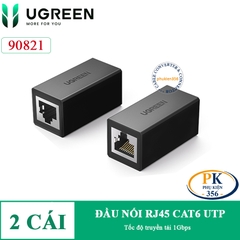 Đầu nối mạng lan RJ45 CAT6 2 đầu âm Ugreen NW114 90821 túi 2 chiếc