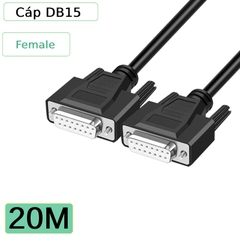 Dây cáp DB15 2 đầu cái dài 1M đến 40M