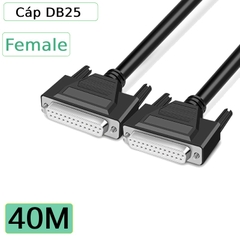 Dây cáp DB25 2 đầu cái dài 1M đến 40M