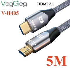 Dây cáp HDMI 2.1 8K@60Hz VegGieg dài 1.5M đến 5M