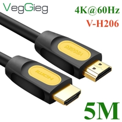 Dây cáp HDMI chuẩn 2.0 4K@60Hz chính hãng Veggieg dài 1.5M đến 30M