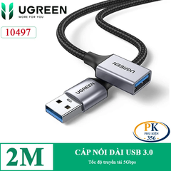 Dây cáp nối dài USB 3.0 chất lượng cao Ugreen US115 dài 1M, 2M