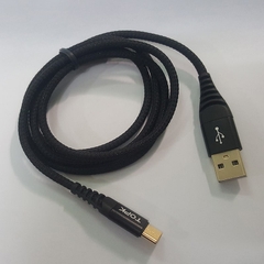 Dây cáp sạc nhanh QC3.0 TOPK USB-C dây bọc dù chống đứt gãy