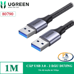 Dây cáp USB 3.0 hai đầu dương Ugreen US373 dài 0.5M, 1M, 2M