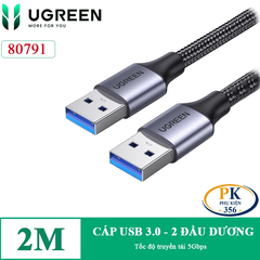 Dây cáp USB 3.0 hai đầu dương Ugreen US373 dài 0.5M, 1M, 2M