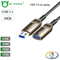 Dây cáp USB 3.0 3.1 sợi quang chính hãng M-PARD dài 10M đến 50M MH231