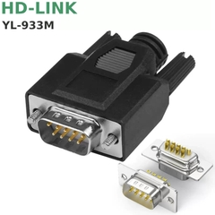 Dây cáp chia COM DB9 RS232 Cái sang 2 cổng cái dài 0.3M, 0.5M, 1M, 1.5M, 2M, 3M, 5M, 10M – HD-Link DIY 28AWG cao cấp