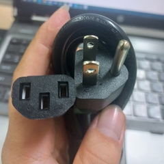 Dây Nguồn Máy Tính C13 3 chân Chuẩn US Mỹ Lõi Đồng 3x1.5mm² An Toàn, Bền Bỉ- đầu NEMA 5-15