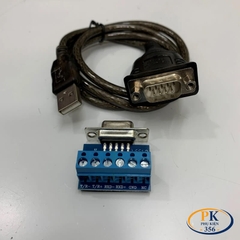 Cáp chuyển Serial USB sang RS422/RS485 Unitek Y-1083 dài 1.5M chính hãng