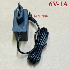 Củ nguồn DC Adapter 6V-1A chân cắm tròn 4.0×1.7mm dùng cho máy đo huyết áp ZB060100-1EU