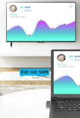 Bộ Chuyển USB Type C Ra HDMI Không Dây M1 50m 1080P60Hz – Bộ Thu Phát HDMI Không Dây Type-C