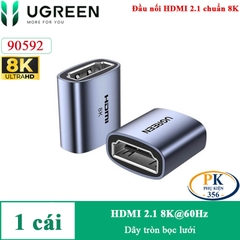 Đầu nối HDMI 2.1 8K@60Hz 4K@120Hz Ugreen 90592 HD159(Female to Female)