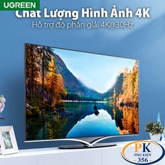 Cáp Chuyển DisplayPort Sang HDMI 4K@60Hz Ugreen 70694 Chính Hãng