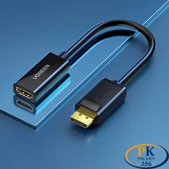 Cáp Chuyển DisplayPort Sang HDMI Ugreen 40362 Full HD 1080P Chính Hãng